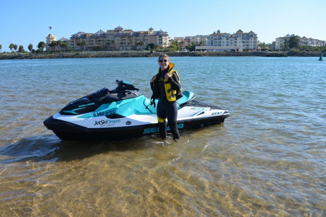  Moto d'acqua giro in moto d'acqua attraverso Huelva 
