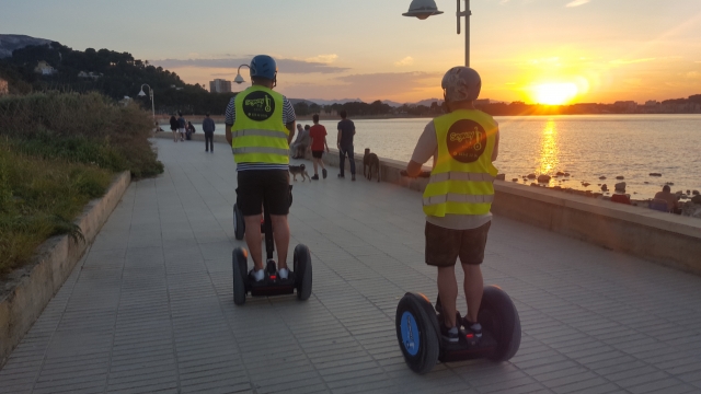  Balade en Segway au coucher du soleil 