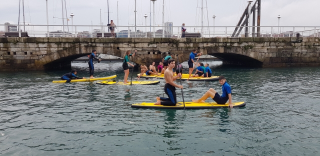  Passeio de paddle surf em Gijón 