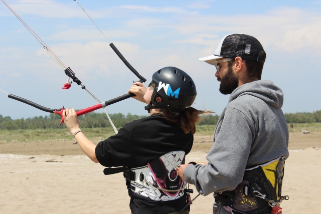 Clase de kitesurf