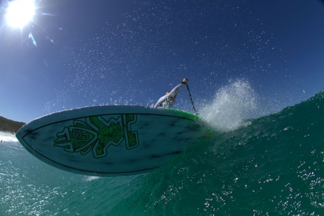Emocionante paddle surf