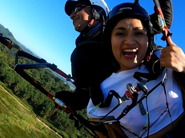 Volando sobre La Muela