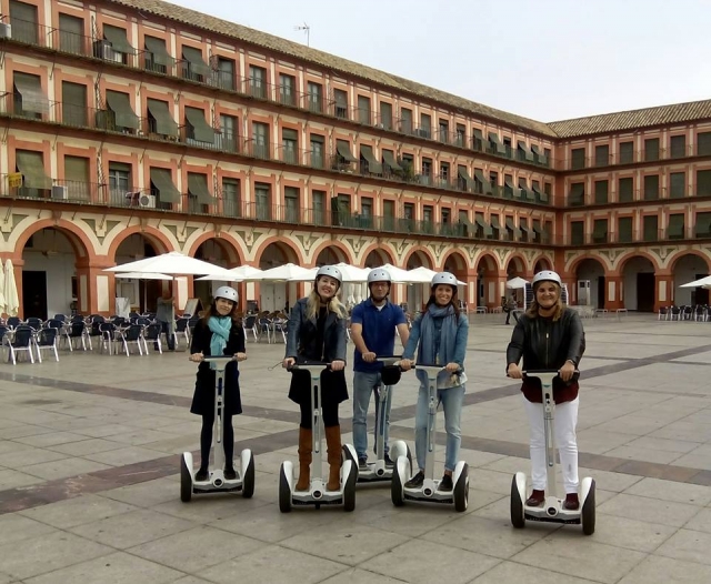 Parada en la plaza