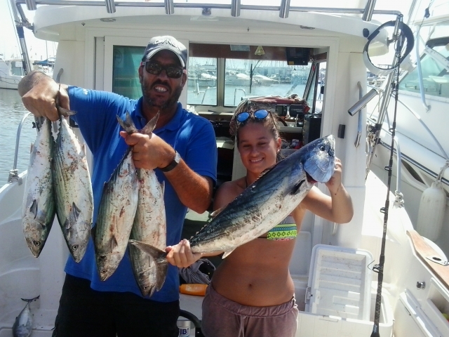 Pescando en Cambrils