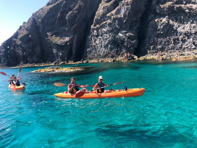  Percurso de caiaque através Ilha de San André 