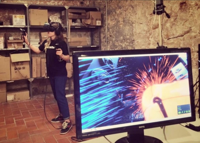 Visualizando la partida en el monitor