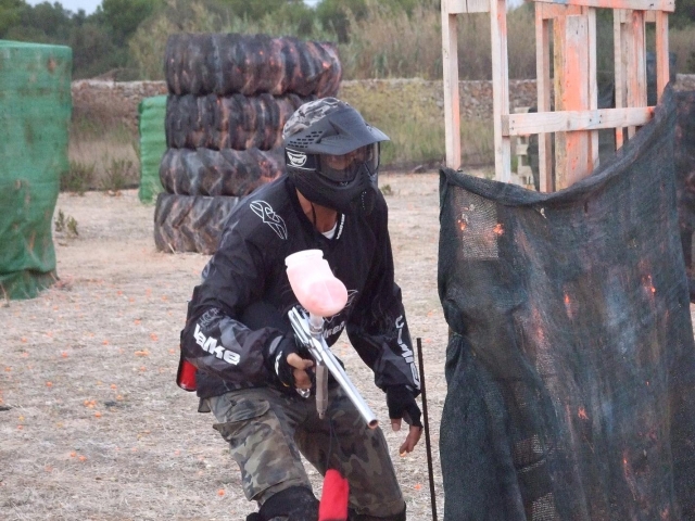  Entièrement équipé pour le paintball