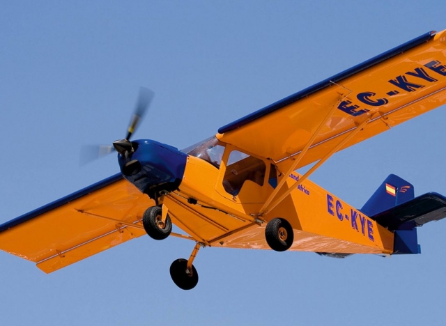 Foto durante el vuelo