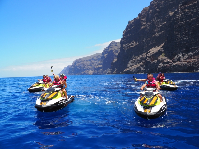 Excursión con motos de agua
