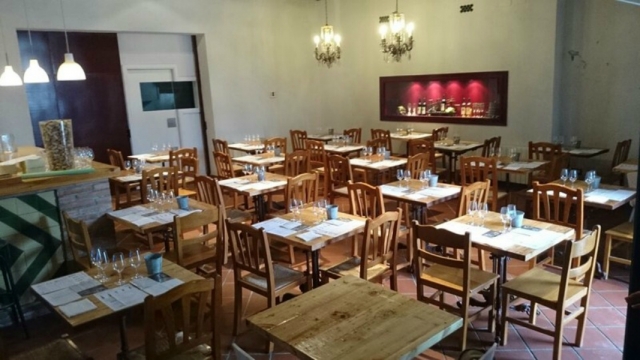 Las mesas del restaurante