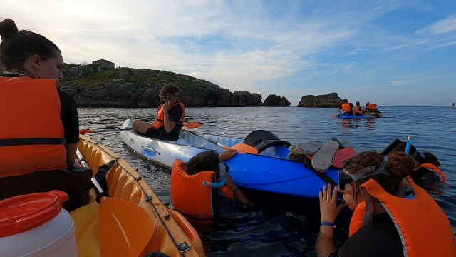  Aquatic caves on the Cantabrian coast 
