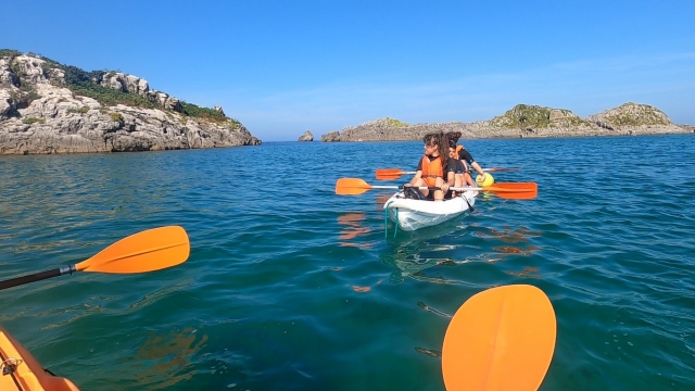  Canoe route in Noja