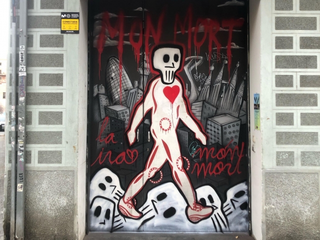 Arte callejero en Lavapiés