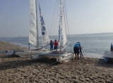 Alquiler de catamarán sin patrón Mojácar 30minutos