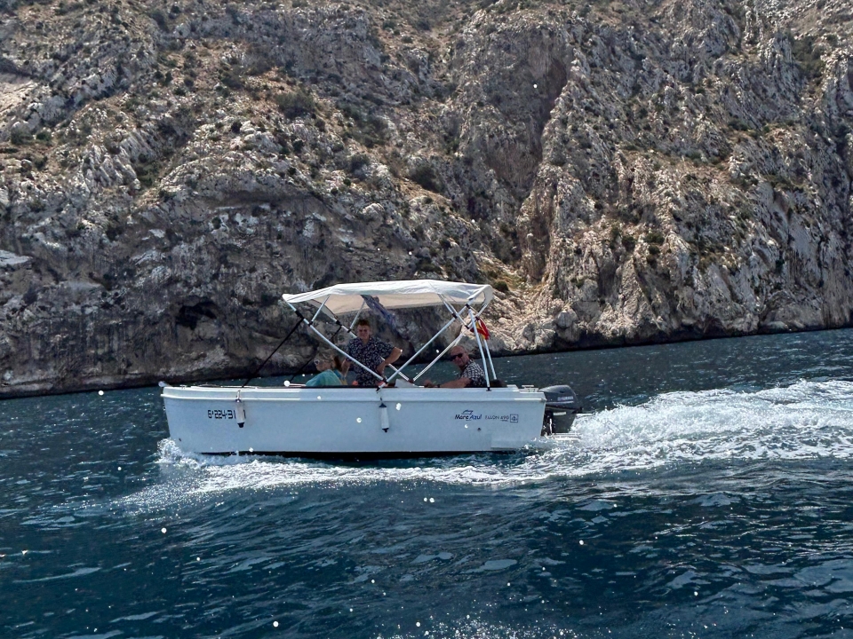 Alquiler de barco sin licencia