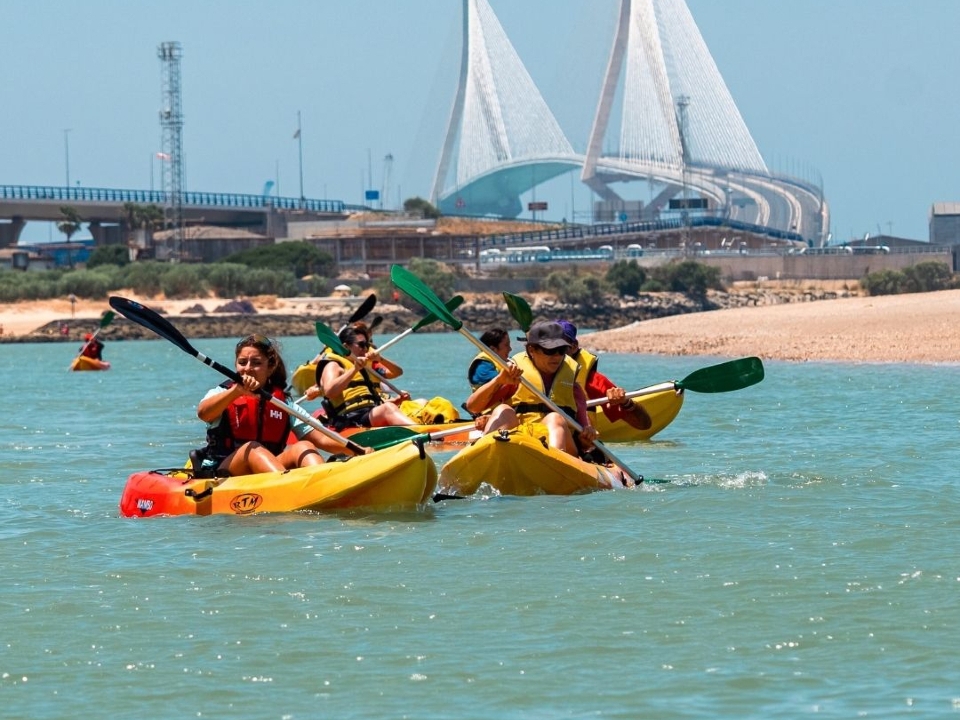 Alquiler de kayaks en Sancti Petri