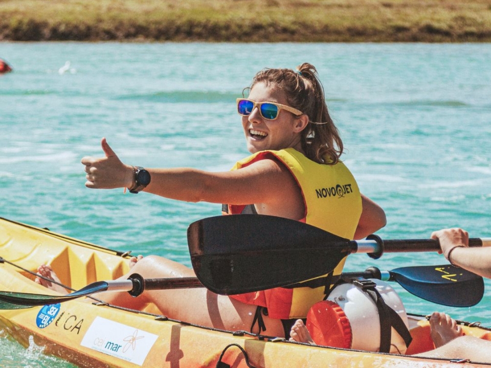 Kayak monoplaza