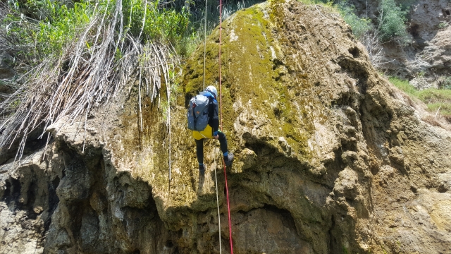  Sessão de rapel na cachoeira do Maro 
