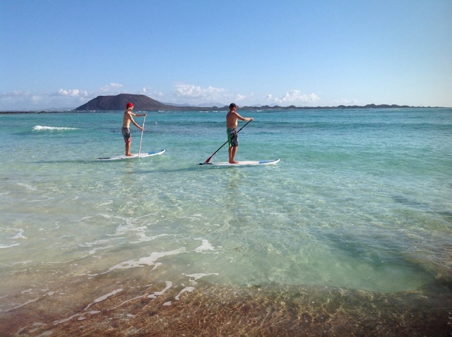 Alquiler de paddle surf en Fuerteventura