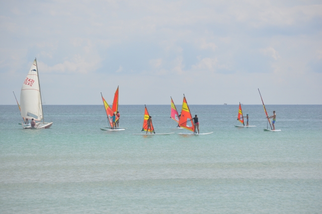 Initiation in Windsurfing 