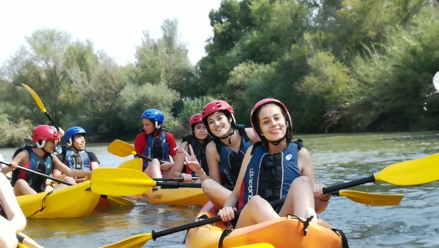 Route along the Cinca River