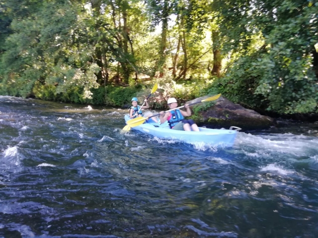  Rivière Sil en kayak 