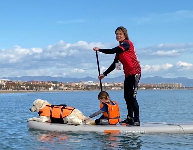  SUP anche con il tuo animale domestico e tua figlia