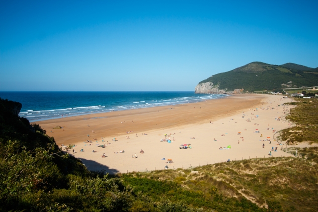 Vista del Playa Berria