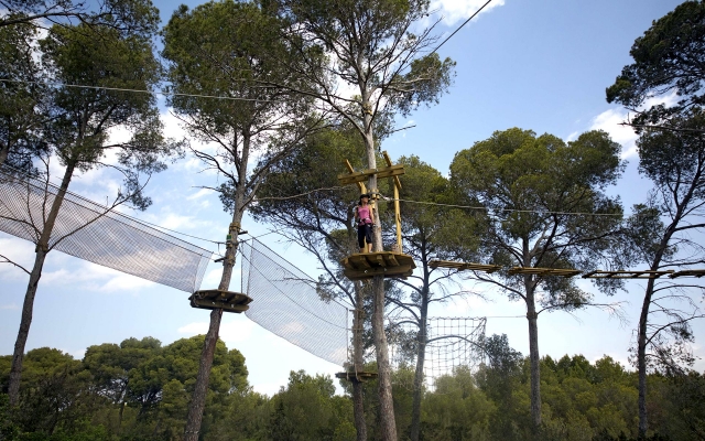 Parc aventure à Majorque 