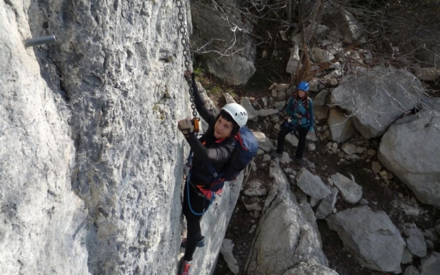  Via ferrata a Corça 