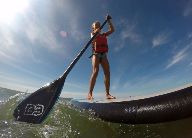 Big Paddle surf en Isla Canela