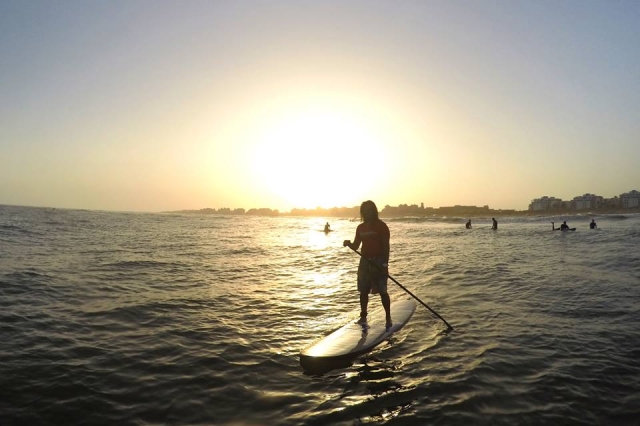  Paddle surf a Isla Canela