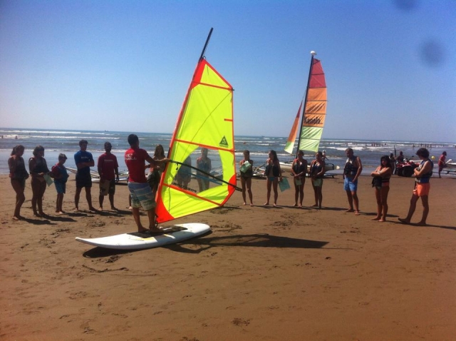 Windsurf en Isla Canela