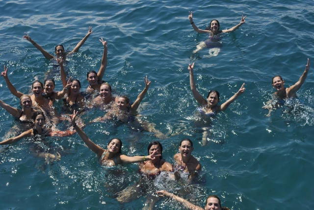 Chapuzon en el mar