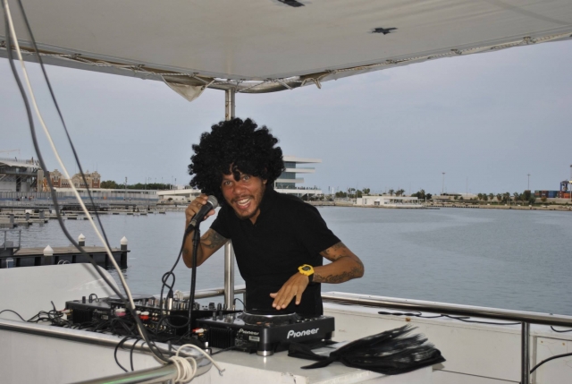 DJ a bordo