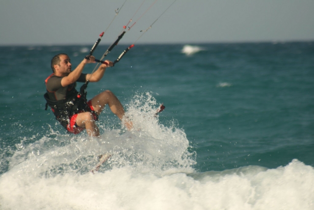  kitesurfing session 