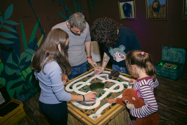Escape room per famiglie 
