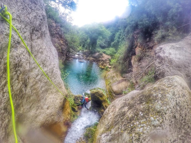  The pools of the Glorieta ravine 