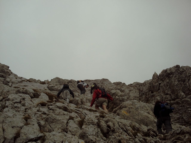 subiendo a la cumbre