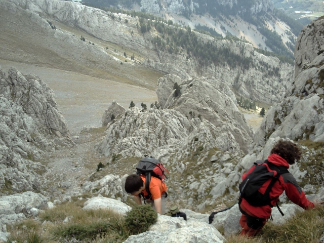 senderismo en la montana