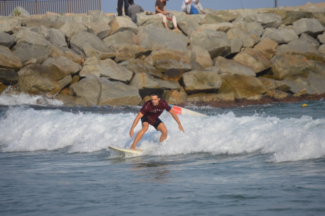  Surfing in Barcelona 