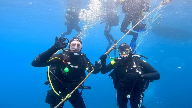  Prima immersione con gli amici 