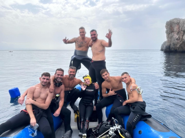  Con gli amici in Mare di Granada 