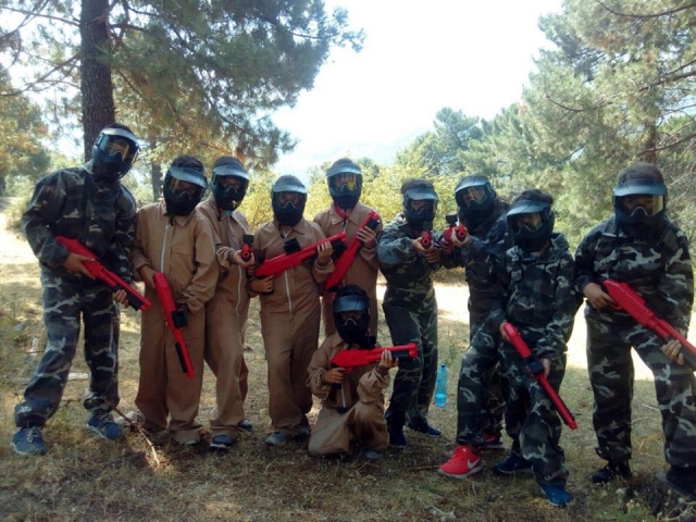 Team building con Paintball