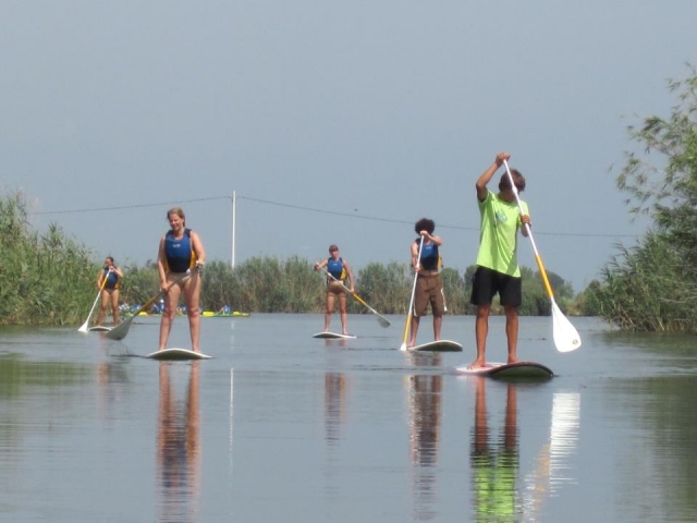  SUP in Delta del Ebro