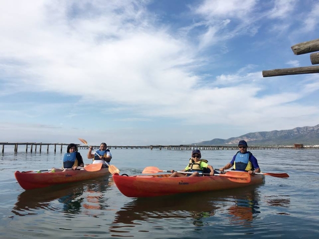 Kayak rental in Delta del Ebro 