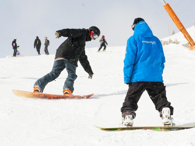  Séance de snowboard