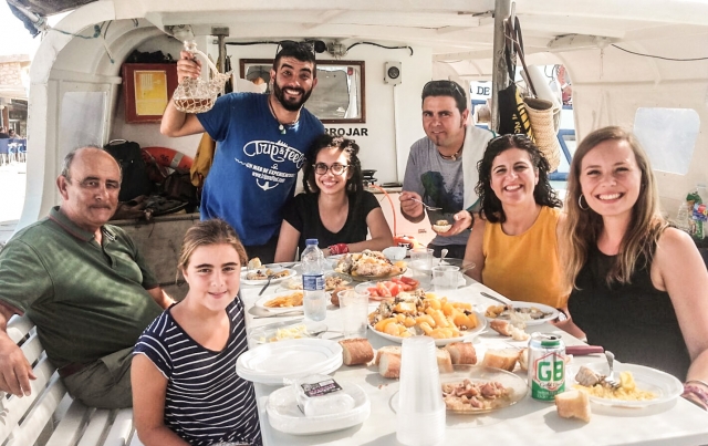 Degustación marinera en Peñíscola