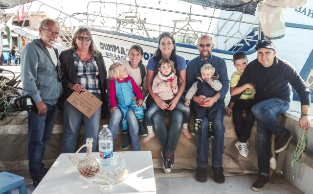 Familia en experiencia marinera en Peñíscola