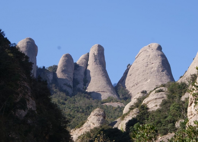 Senderismo a Montserrat